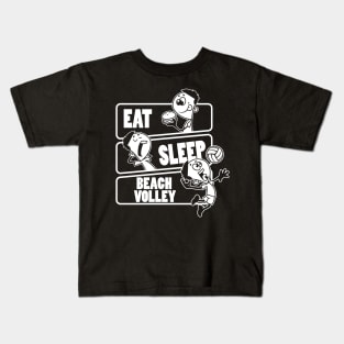 Eat Sleep Beach Volley - Volleyball Player Gift print Kids T-Shirt